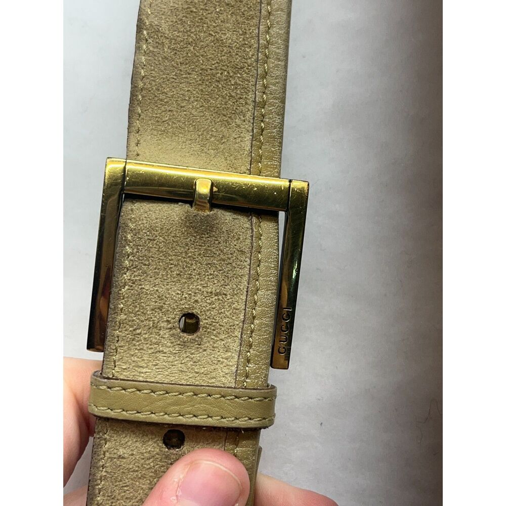GUCCI* Leather tote bag - Picture 9 of 10